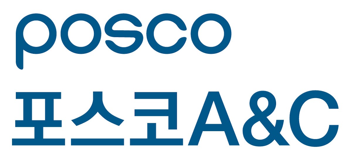 포스코A&C 회사 로고