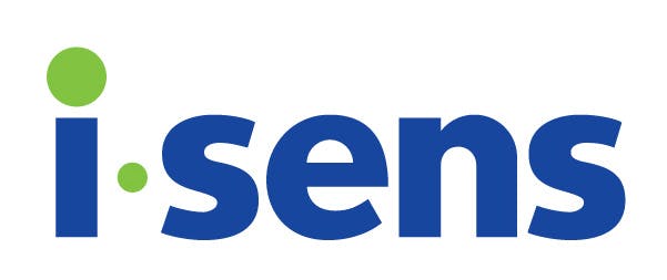 아이센스 회사 로고